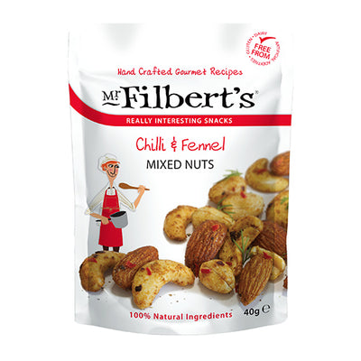 Mr Filberts Chilli & Fennel Mixed Nuts 40g   20