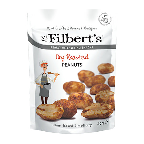 Mr Filberts Dry Roasted Peanuts 40g   20