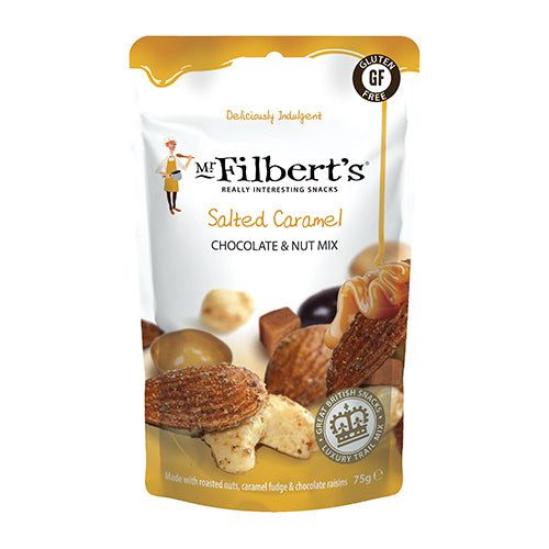 Mr Filberts Salted Caramel Chocolate & Nut Mix 75g   15