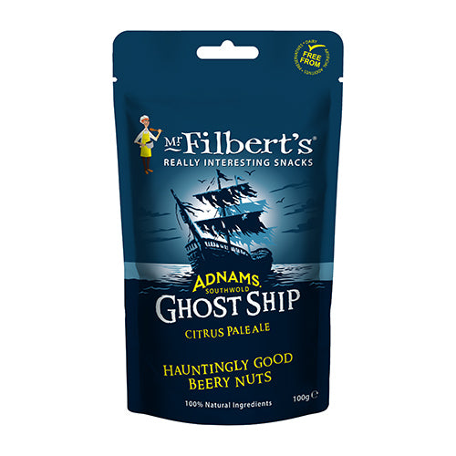 Mr Filberts Adnams Ghost Ship Beery Peanuts 100g   12