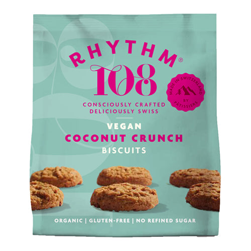 Rhythm 108 Organic Tea Biscuit - Coconut Cookie Sharing Bag    8