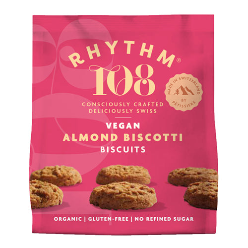 Rhythm 108 Organic Tea Biscuit - Almond Biscotti Sharing Bag   8