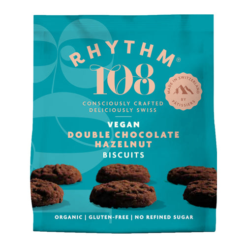 Rhythm 108 Organic Tea Biscuit - Double Chocolate Hazalnut Sharing Bag   8