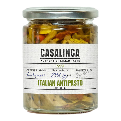 Casalinga Italian Antipasto in Oil 280g   12