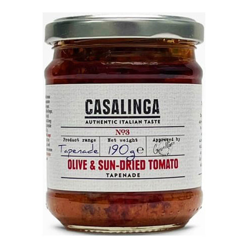 Casalinga Olive and Sundried Tomato Tapenade 190g   6