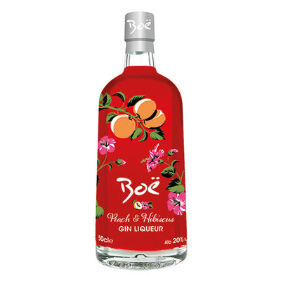 Boe Gin Peach & Hibiscus Gin Liqueur 500ml   6