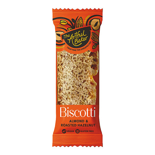 The Artful Baker Almond, Roasted Hazelnut & Orange Single Biscotti 18g 48