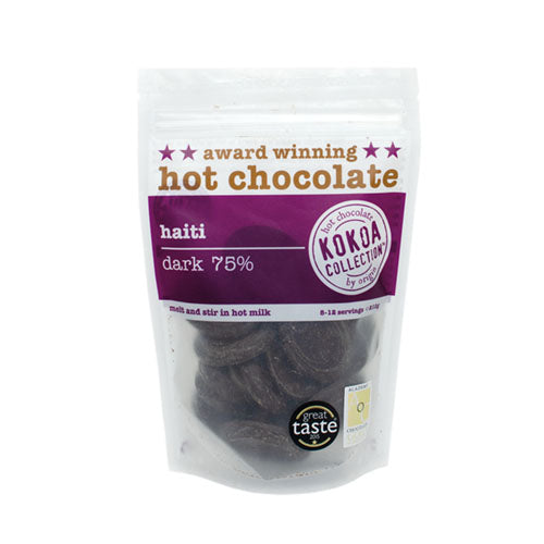 Kokoa Collection Dark Hot Chocolate, Haiti 75%   6