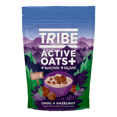 TRIBE Choc Hazelnut Active Oats+ 400g   5