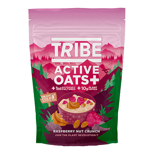 TRIBE Raspberry Nut Crunch Active Oats+ 400g   5