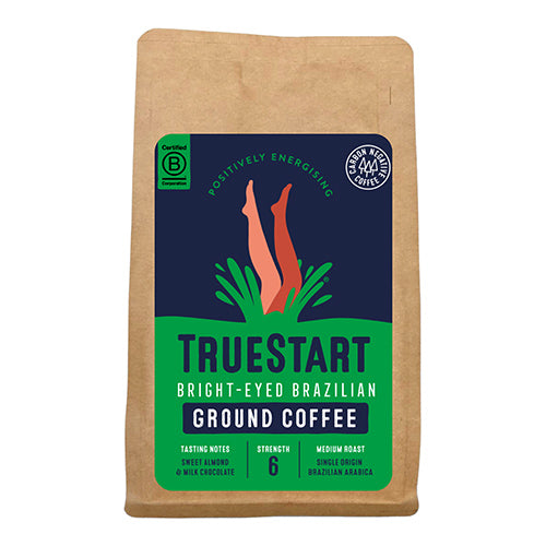 TrueStart Bright-Eyed Brazillian Ground Coffee 200g   6
