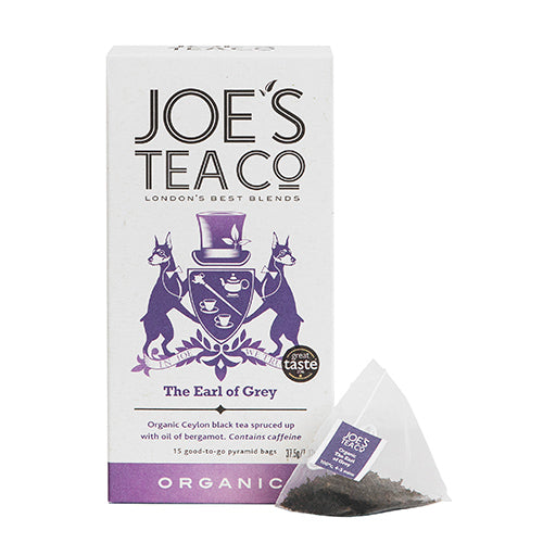 Joe's Tea Co. The Earl of Grey Organic   6 x 15ct