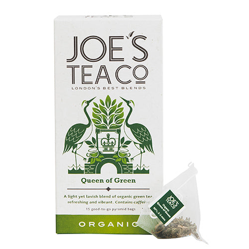 Joe's Tea Co. Queen of Green Organic   6 x 15ct