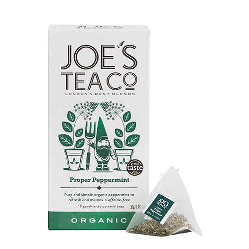 Joe's Tea Co. Proper Peppermint Organic   6 x 15ct