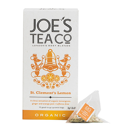 Joe's Tea Co. St. Clement’s Lemon Organic   6 x 15ct