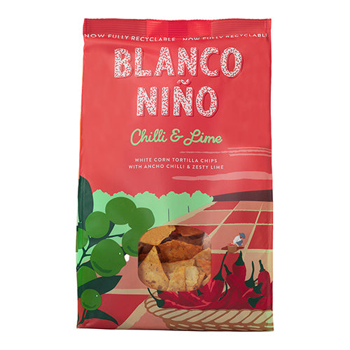 Blanco Niño Chilli & Lime Tortilla Chips 170g   8