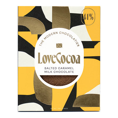 Love Cocoa - Salted Caramel Milk Chocolate 75g   12