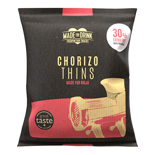 Made For Drink Chorizo Thins 30g   10