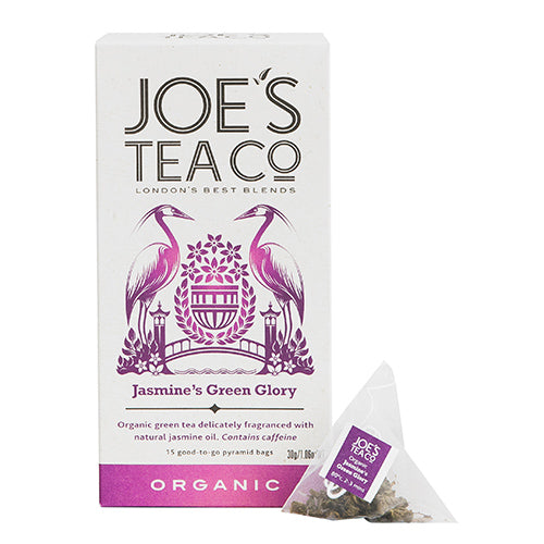Joe's Tea Co. Jasmine's Green Glory Organic   6 x 15ct