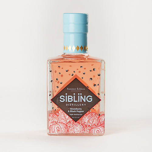 Sibling Distillery Summer 35cl Strawberry & Black Pepper Gin   6