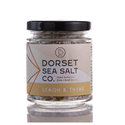 Dorset Sea Salt 100g Jar Lemon & Thyme Dorset Sea Salt    12