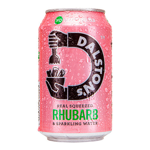 Dalston's Rhubarb Soda 330ml Can 24