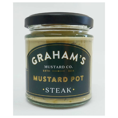 Graham's Steak Mustard 190g   6