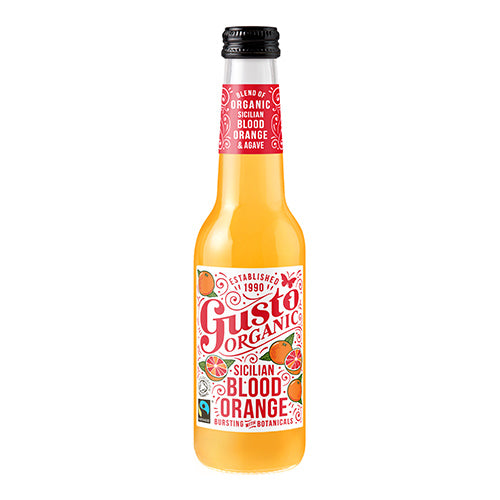 Gusto Organic Sicilian Blood Orange 275ml Bottle   12