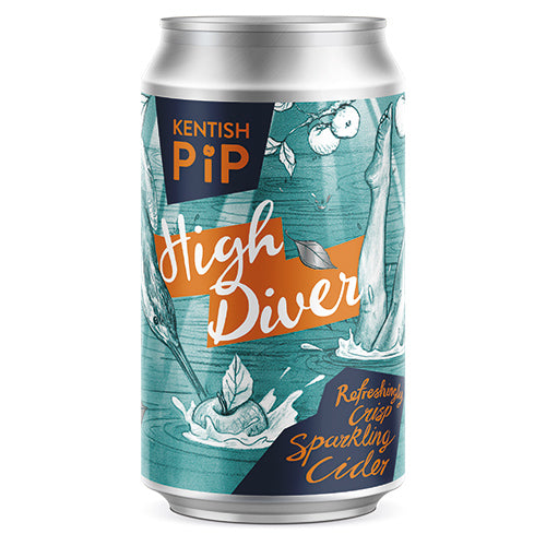 Kentish Pip High Diver Cider 330ml Can   12