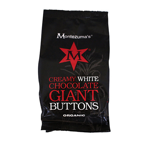 Montezuma's Organic White Chocolate Buttons 180g   8