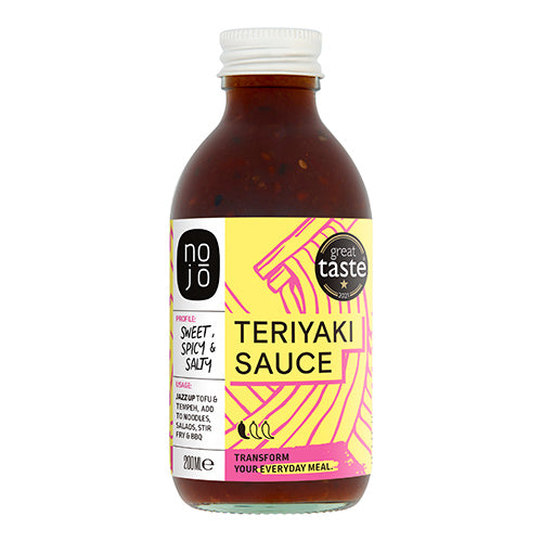 NOJO Teriyaki Sauce 200ml Bottle   6