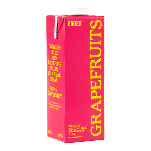 Eager Pink Grapefruit Juice 1L  8
