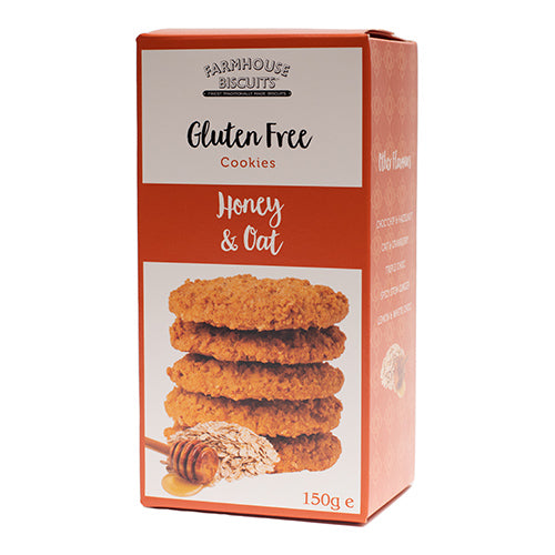 Farmhouse Biscuits Gluten Free Honey & Oat    12