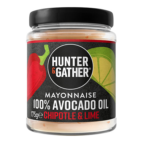 Hunter & Gather Chipotle and Lime Avocado Oil Mayonnaise 175g   6