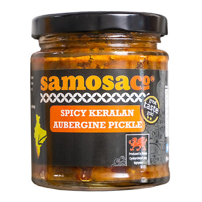 Samosaco Hot Keralan Aubergine Pickle 180g   6