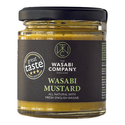 The Wasabi Company Wasabi Mustard 175g   6