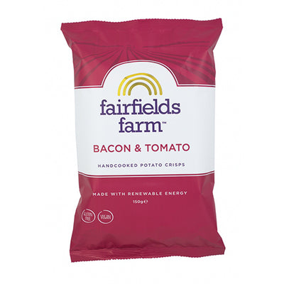 Fairfields Farm Crisps Bacon & Tomato Crisps 150g   10