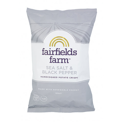 Fairfields Farm Crisps Salt & Pepper Crisps 150g   10