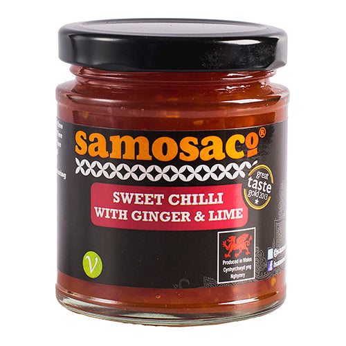Samosaco Sweet Chilli With Ginger & Garlic 210g   6