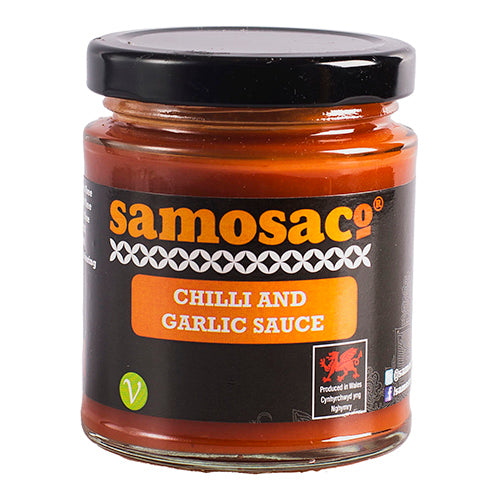 Samosaco Chilli & Garlic Sauce 200g   6