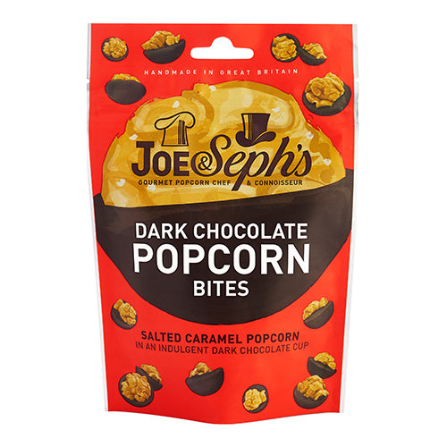 Joe & Seph's Dark Chocolate Popcorn Bites 63g   14