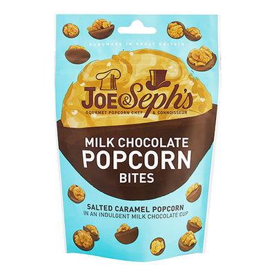 Joe & Seph's Popcorn Milk Chocolate Popcorn Bites 63g   14
