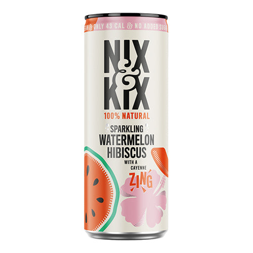 NIX&KIX Watermelon and Hibiscus 250ml Can   24