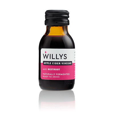 Willy's Organic Beetroot with ACV Shots 60ml   15