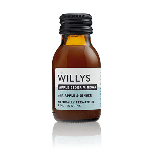 Willy's Organic Ginger & ACV Shots 60ml   15