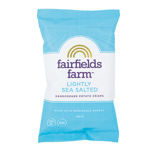 Fairfields Farm Crisps Lightly Salted Crisps 40g  36