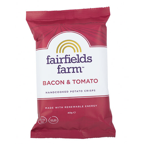 Fairfields Farm Crisps Bacon & Tomato Crisps 40g  36