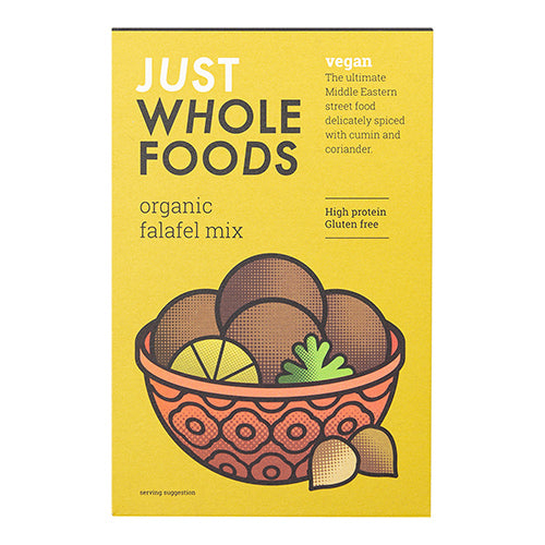 Just Wholefoods Organic Vegan Falafel Mix 120g   6