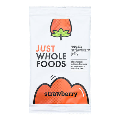 Just Wholefoods Vegan Strawberry Jelly 85g   12