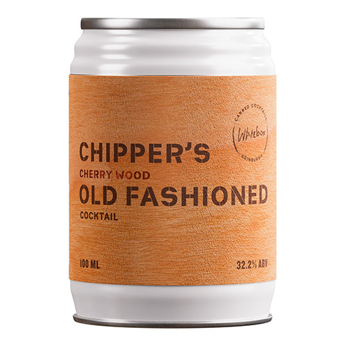 Whitebox Chipper's Old Fashioned Virgin Oak Whisky Cherrywood Bitters Gum Sugar 100ml   12